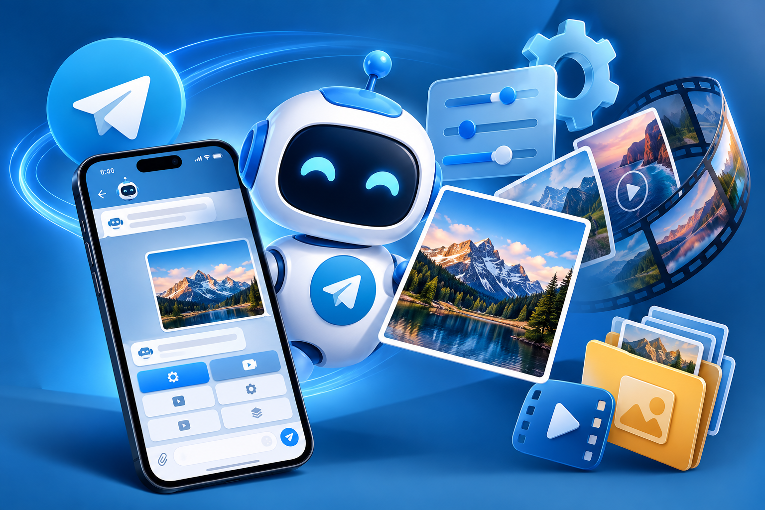 سورس ربات واترمارک حرفهای تلگرام | Watermark Bot